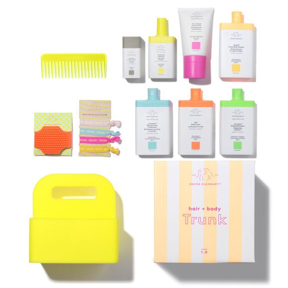 Drunk Elephant Hair and Body Trunk 1.0 Shampoo Conditioner Deoderant Sili Lotion